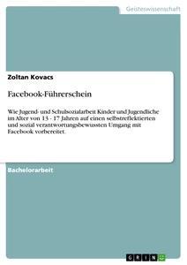 Facebook-Führerschein