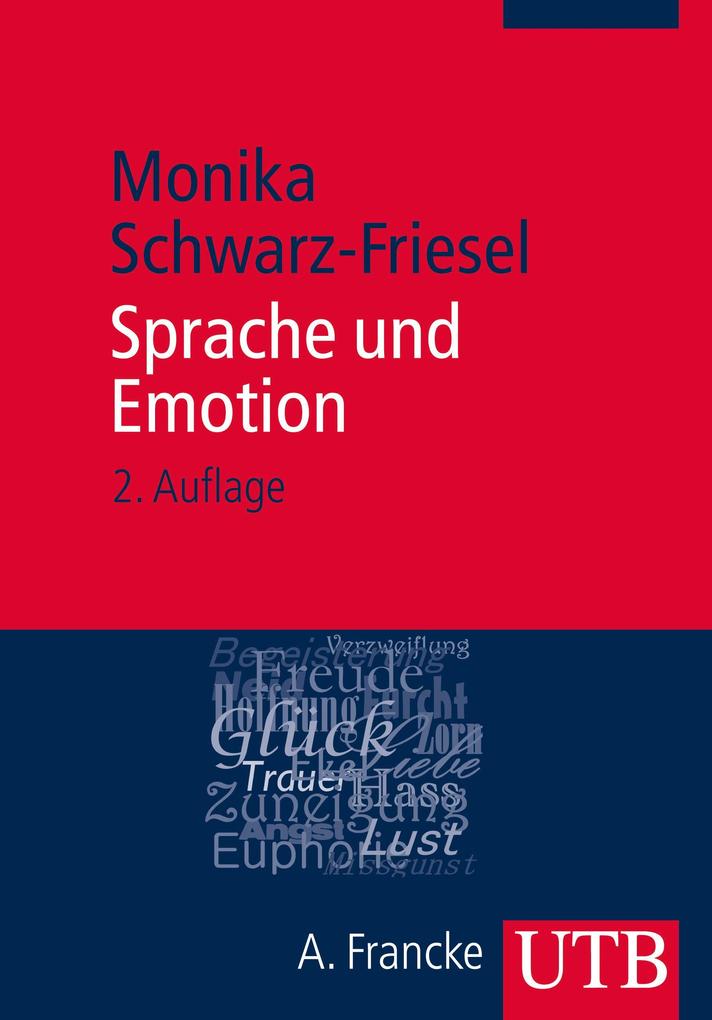 Utb Schwarz Sprache Und Emotion, Fachbücher Von Monika -Friesel - Bild 3