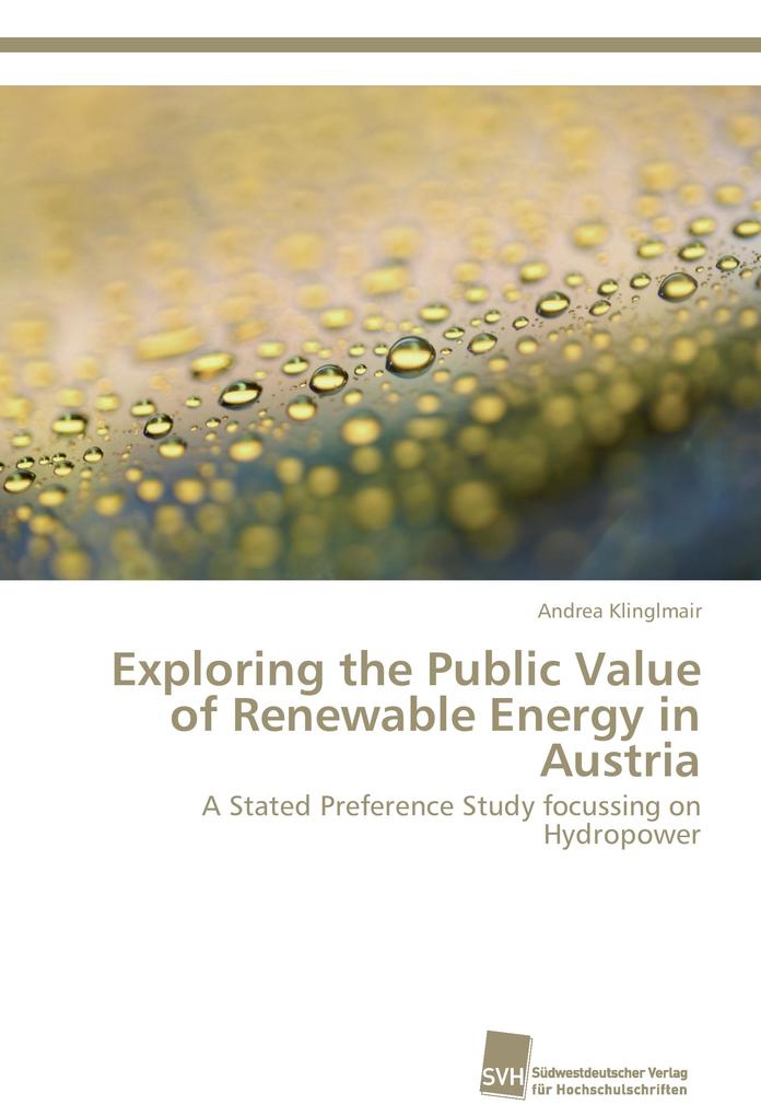 Exploring the Public Value of Renewable Energy in Austria