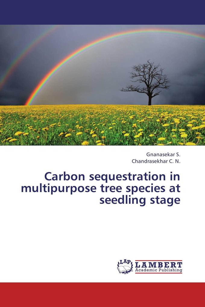 Carbon sequestration in multipurpose tree species at seedling stage
