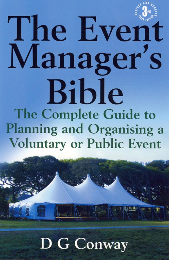 The Event Manager‘s Bible 3rd Edition