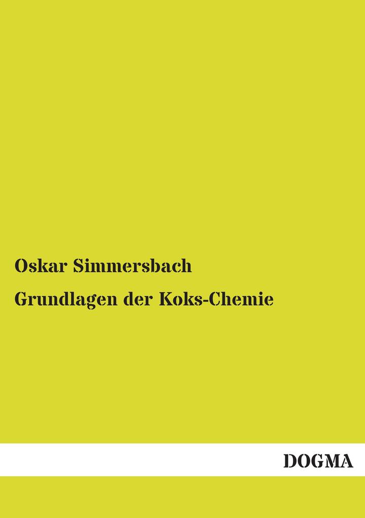 Grundlagen der Koks-Chemie