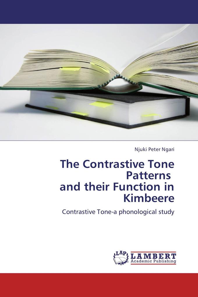 The Contrastive Tone Patterns and their Function in Kimbeere