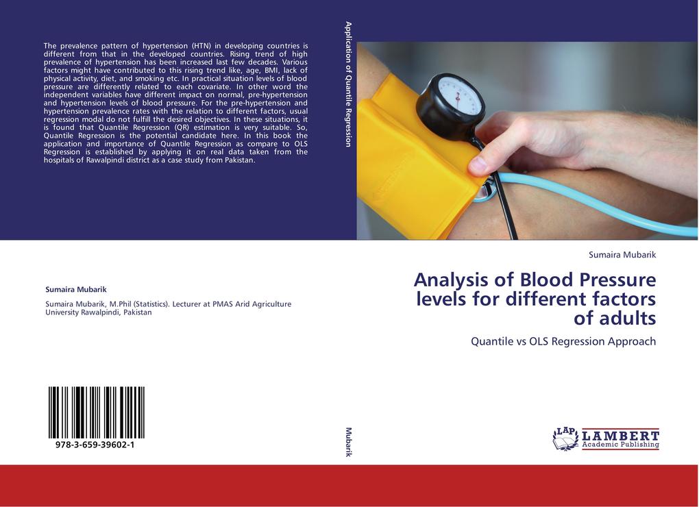 Analysis of Blood Pressure levels for different factors of adults