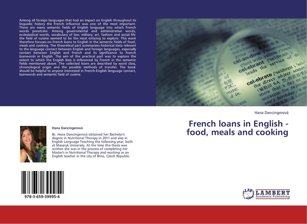 French loans in English - food meals and cooking
