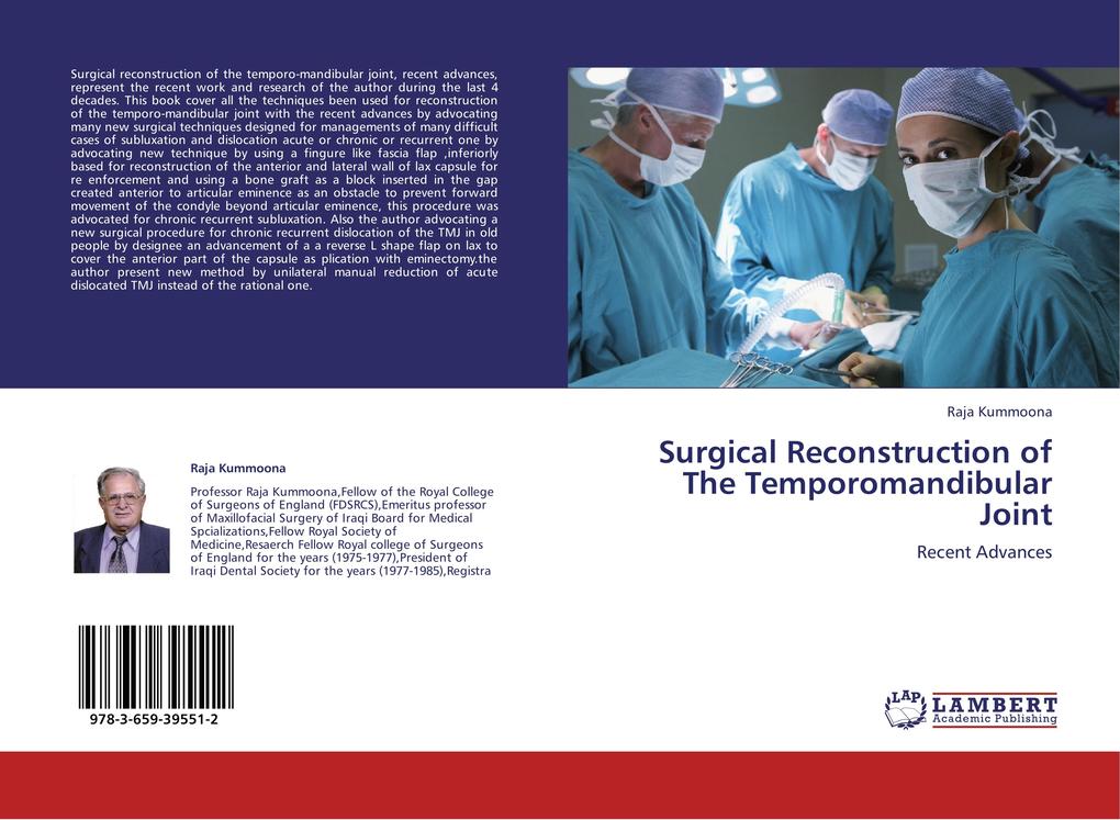 Surgical Reconstruction of The Temporomandibular Joint