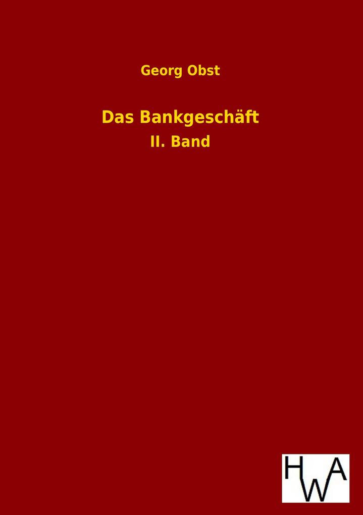 Das Bankgeschäft