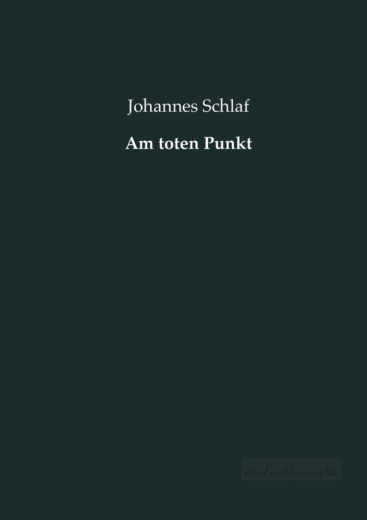 Am toten Punkt