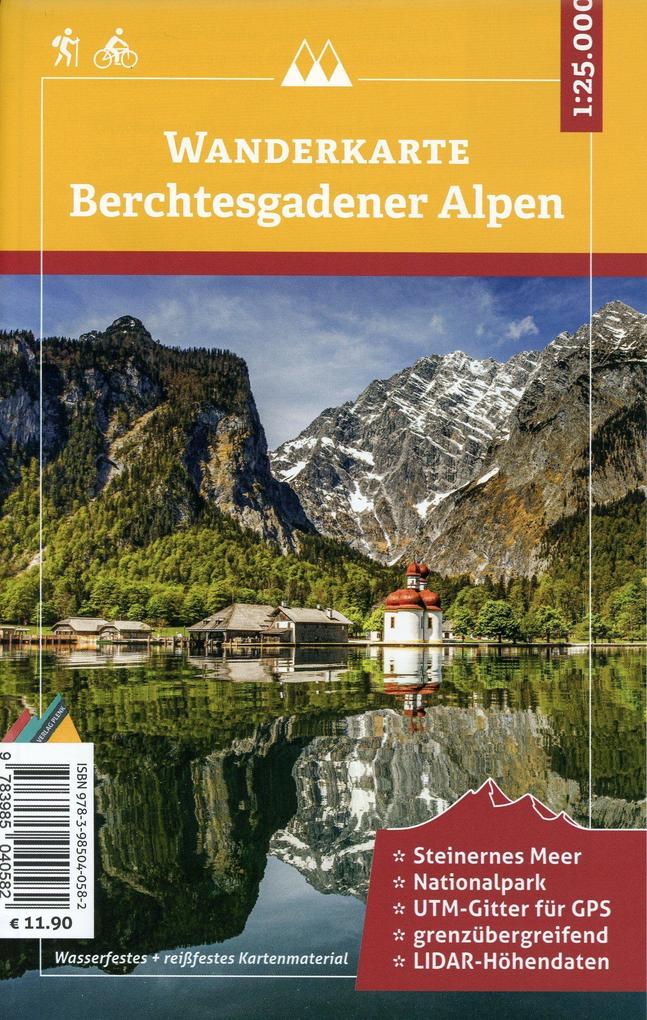 Berchtesgadener Alpen 1 : 25 000 als Buch Berchtesgadener Alpen 1 : 25 000 als Buch