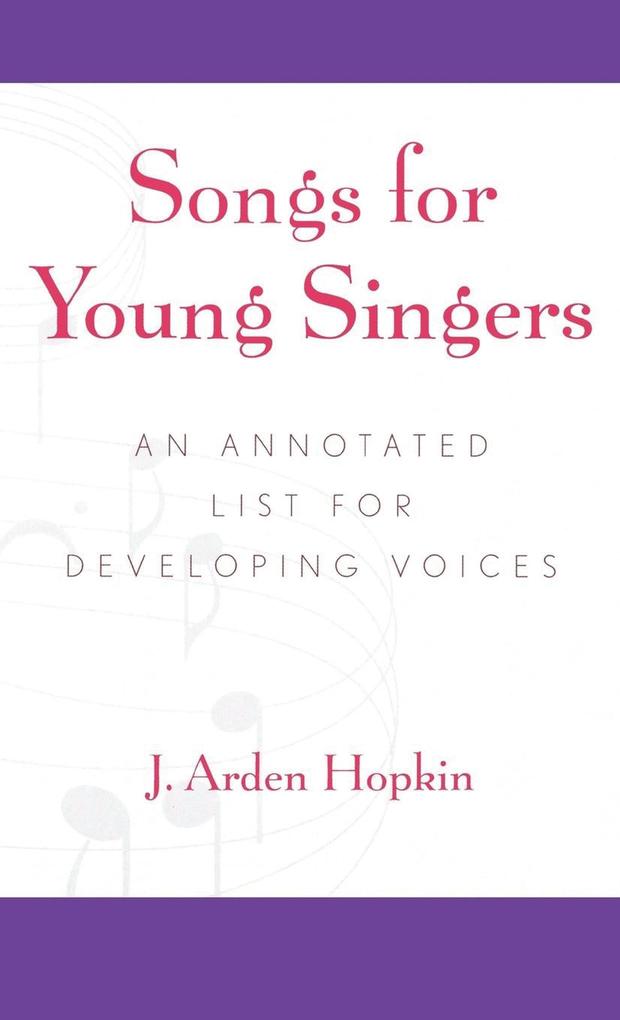 Songs for Young Singers
