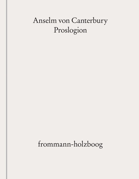 Proslogion