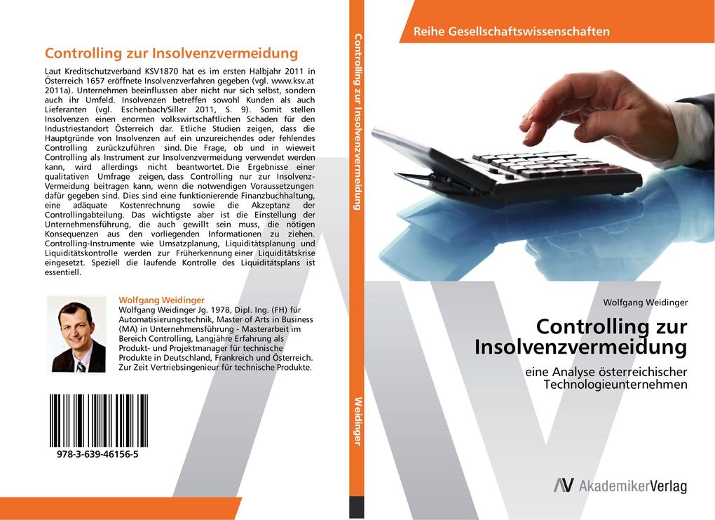 Controlling zur Insolvenzvermeidung - Wolfgang Weidinger