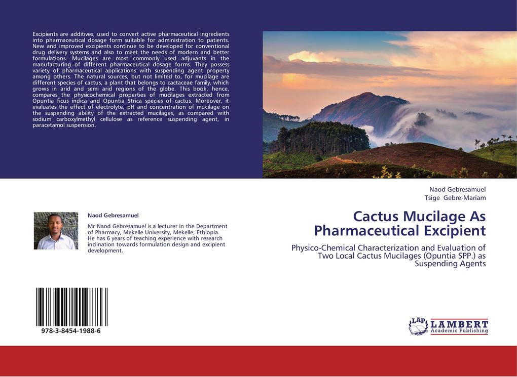 Cactus Mucilage As Pharmaceutical Excipient