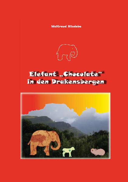 Elefant 'Chocolate' in den Drakensbergen
