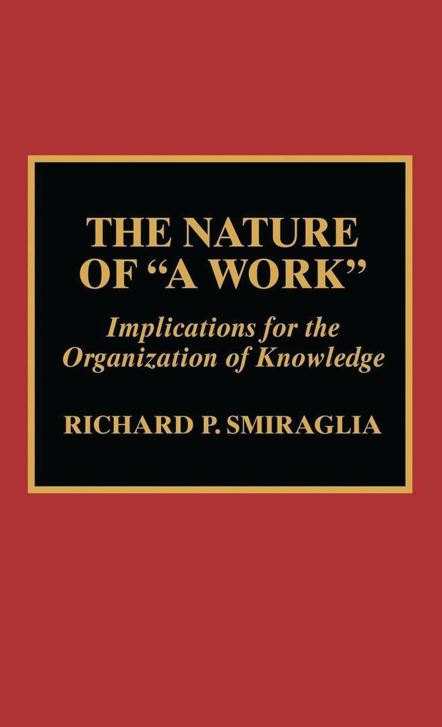 The Nature of 'A Work'