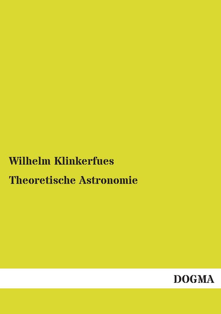 Theoretische Astronomie