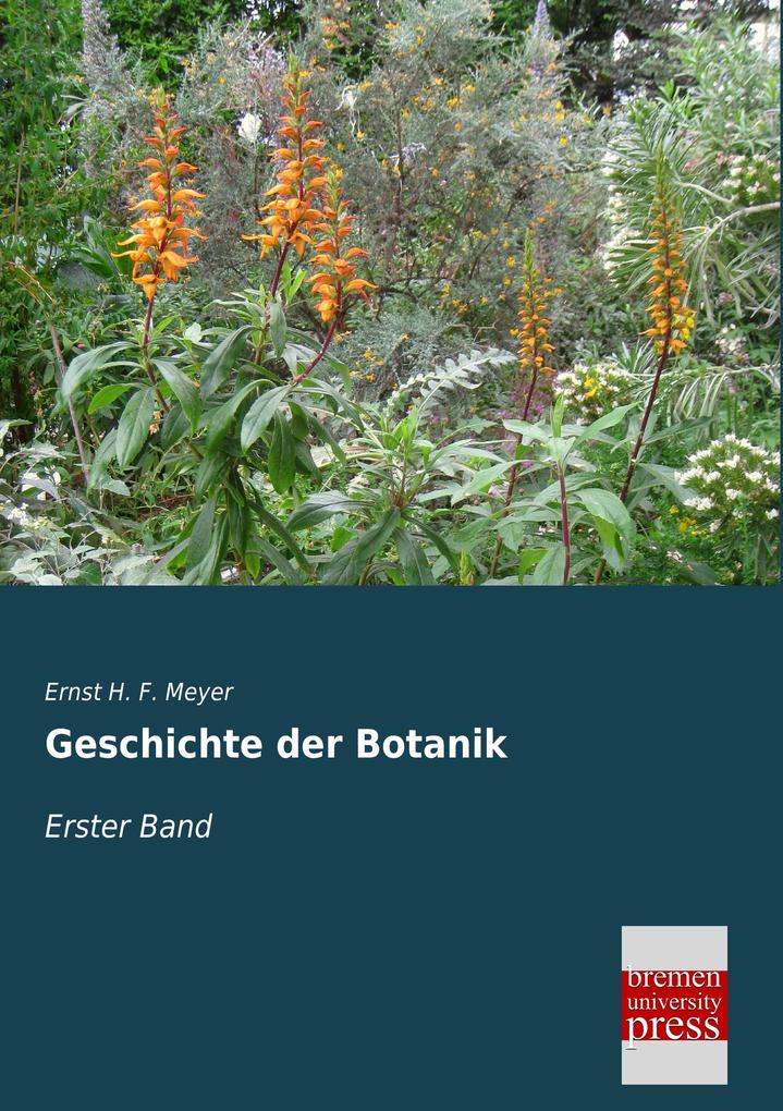Geschichte der Botanik