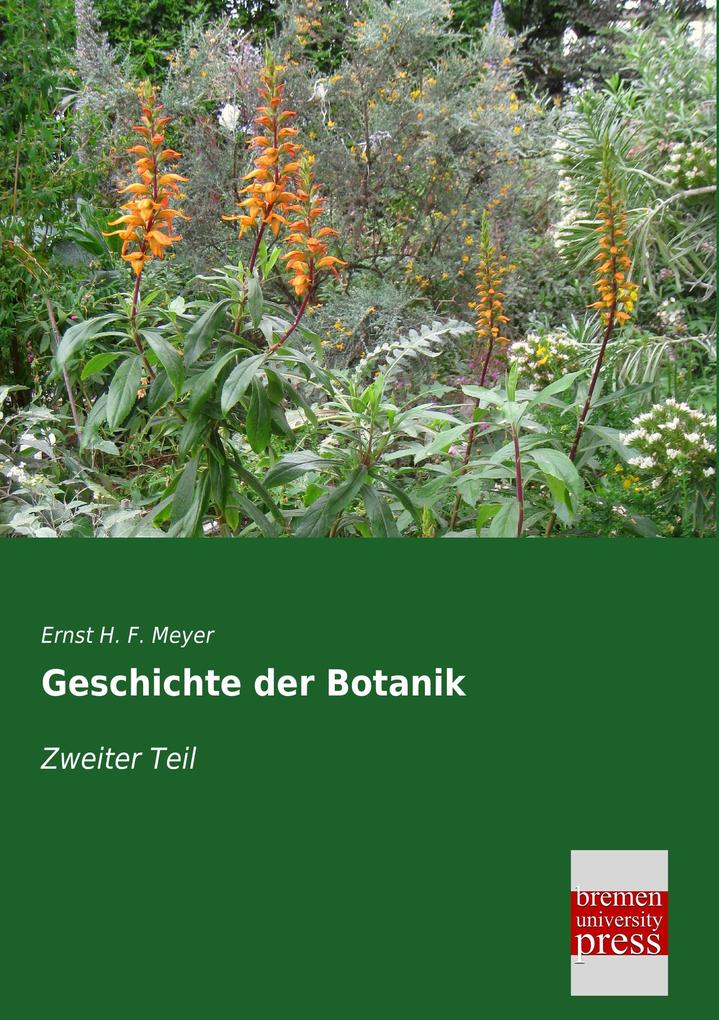 Geschichte der Botanik
