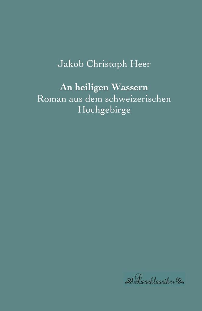 An heiligen Wassern