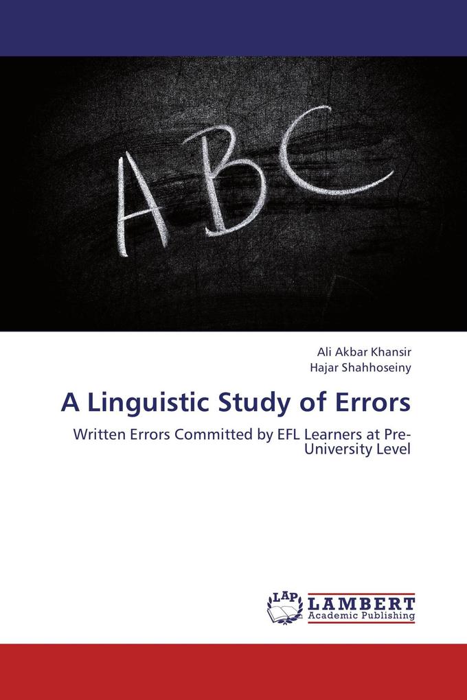 A Linguistic Study of Errors