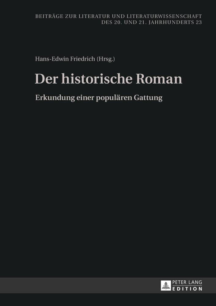 Der historische Roman als Buch Der historische Roman als Buch