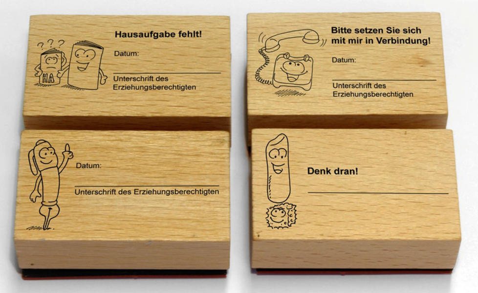 Das Grundschul-Kontaktstempel-Set