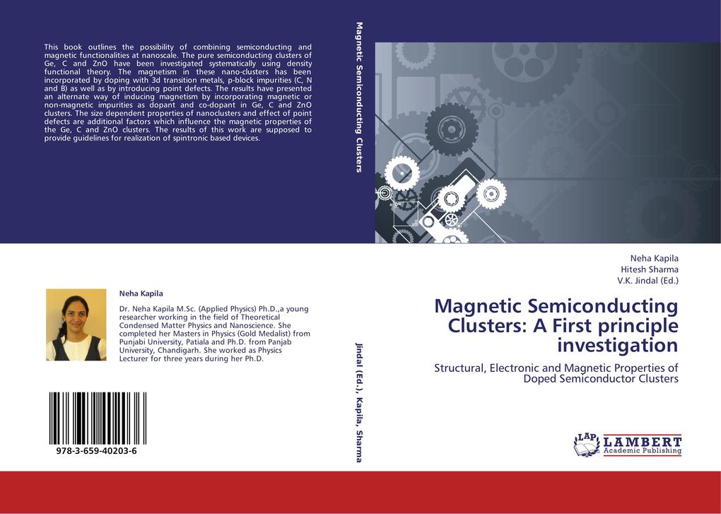 Magnetic Semiconducting Clusters: A First principle investigation