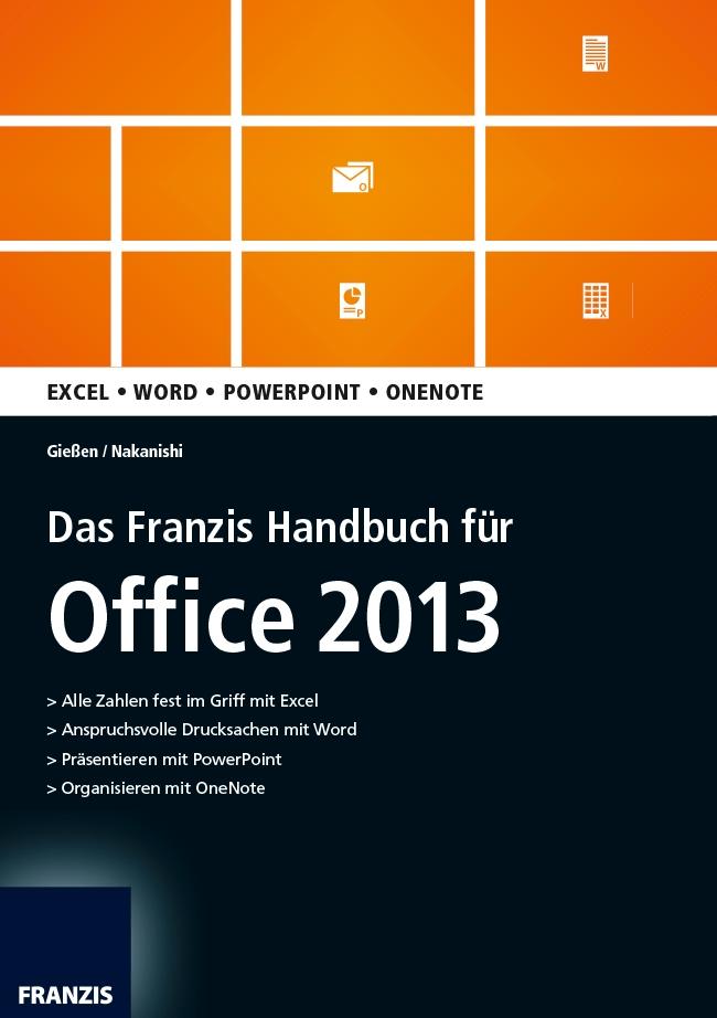 Das Franzis Handbuch für Office 2013