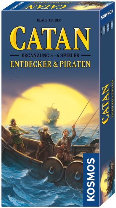 Die Siedler von Catan - Ergänzung 5-6 Spieler: Entdecker & Piraten