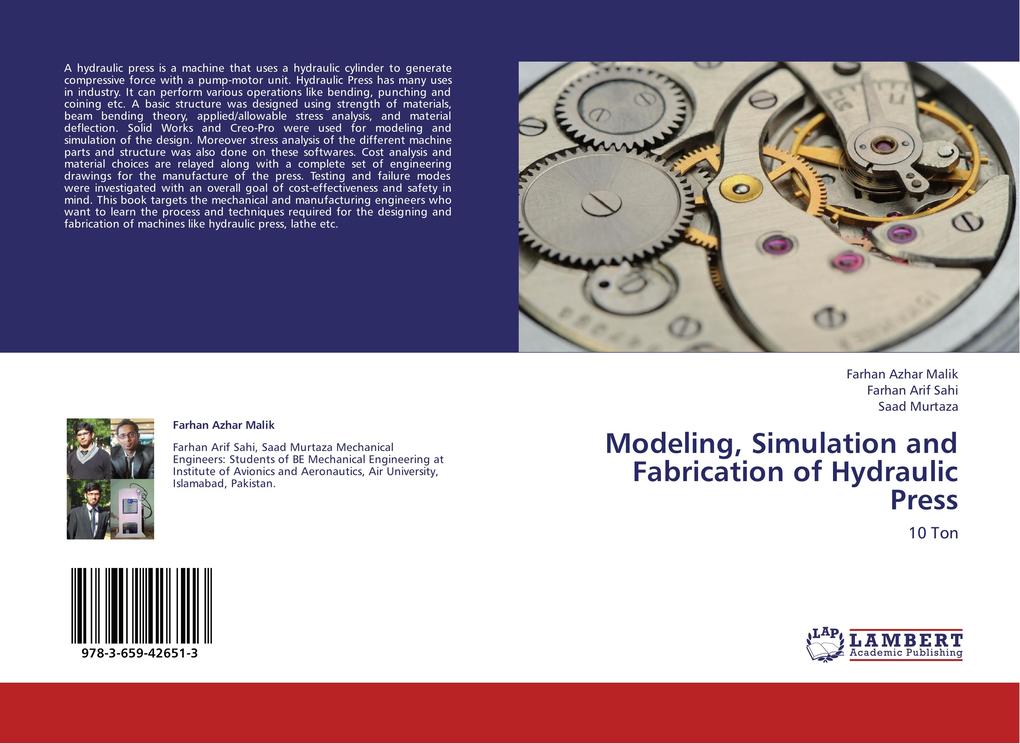 Modeling Simulation and Fabrication of Hydraulic Press