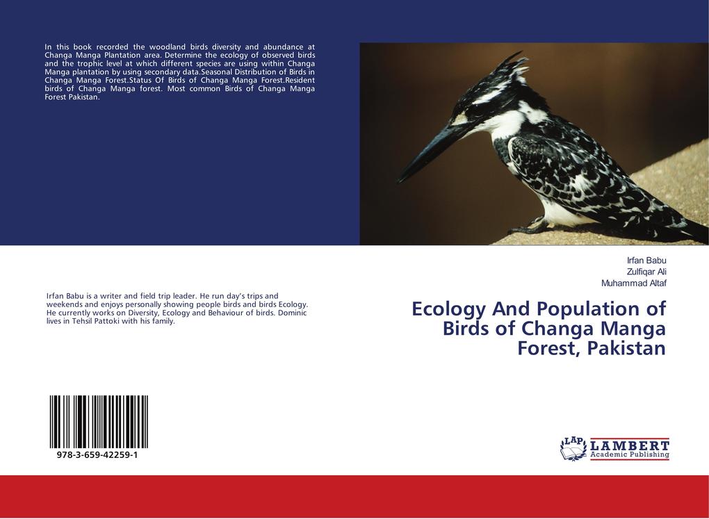 Ecology And Population of Birds of Changa Manga Forest Pakistan