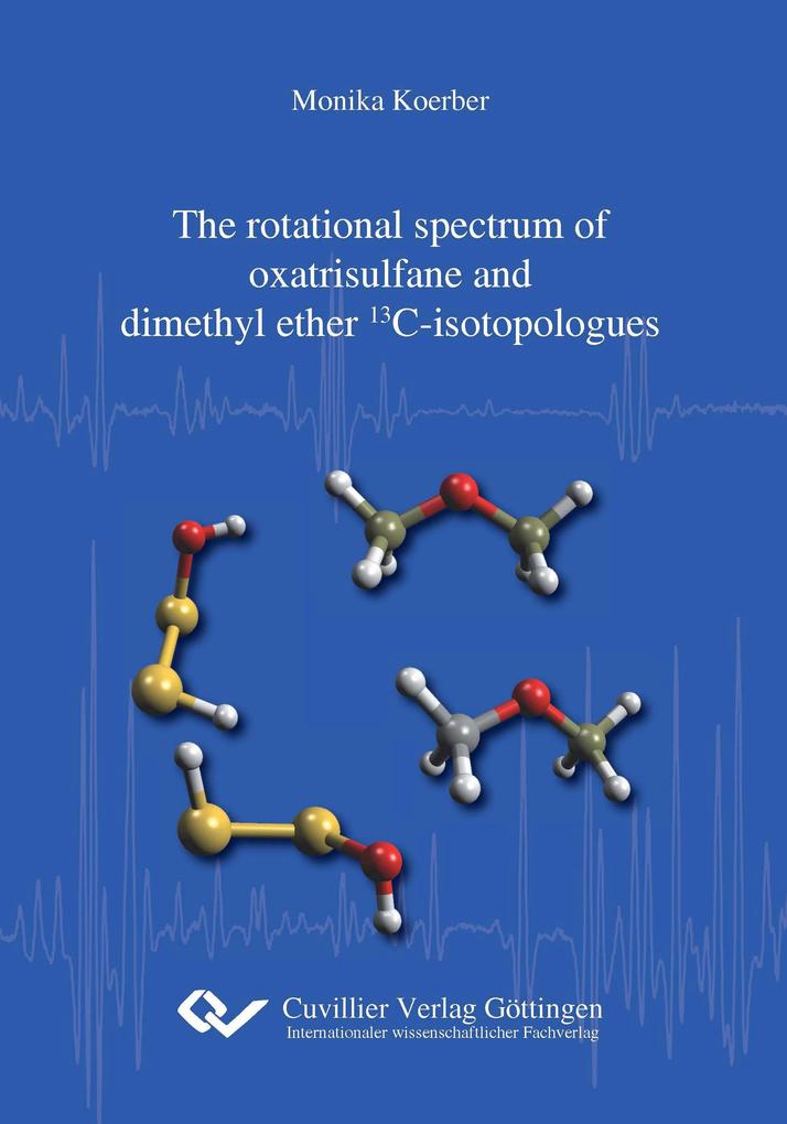 The rotational spectrum of oxatrisulfane and dimethyl ether 13C-isotopologues