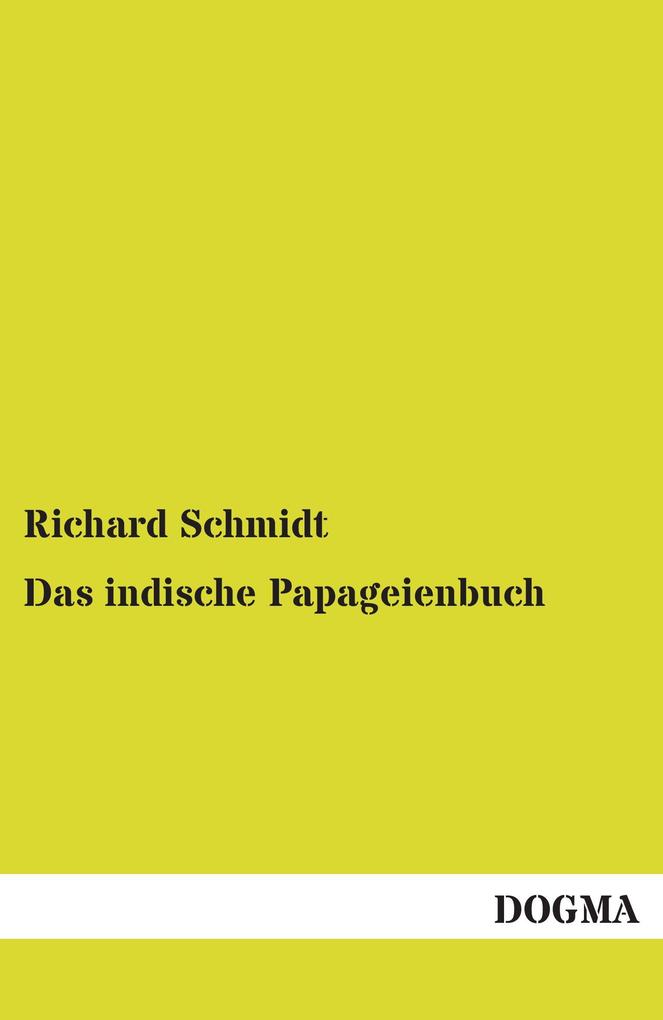 Das indische Papageienbuch