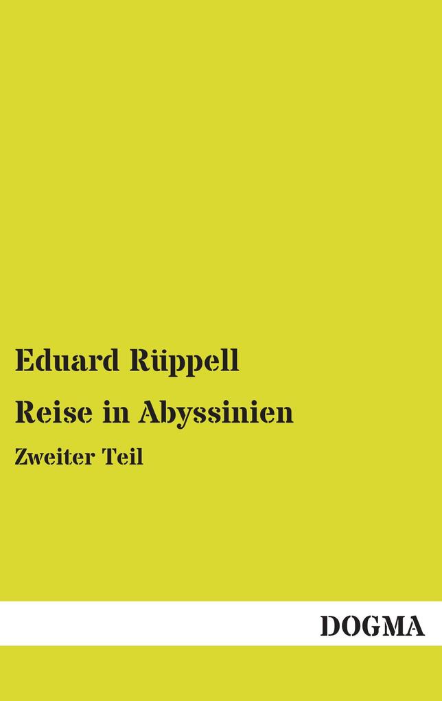 Reise in Abyssinien