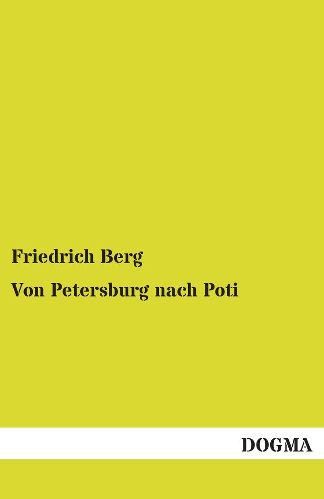 Von Petersburg nach Poti