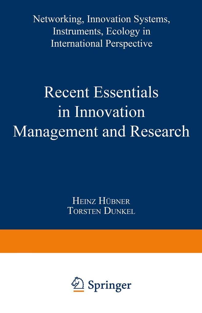 Recent Essentials in Innovation Management and Research