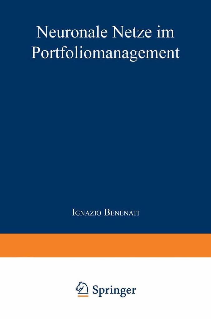 Neuronale Netze im Portfoliomanagement