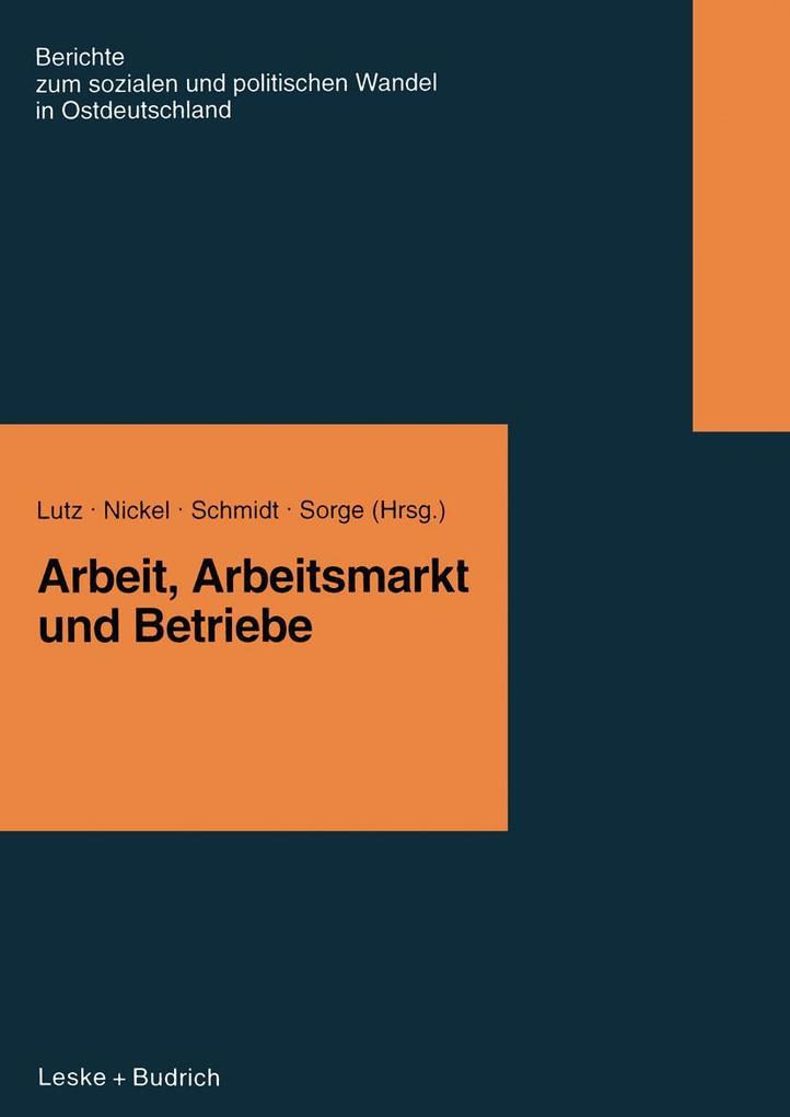 Arbeit Arbeitsmarkt und Betriebe