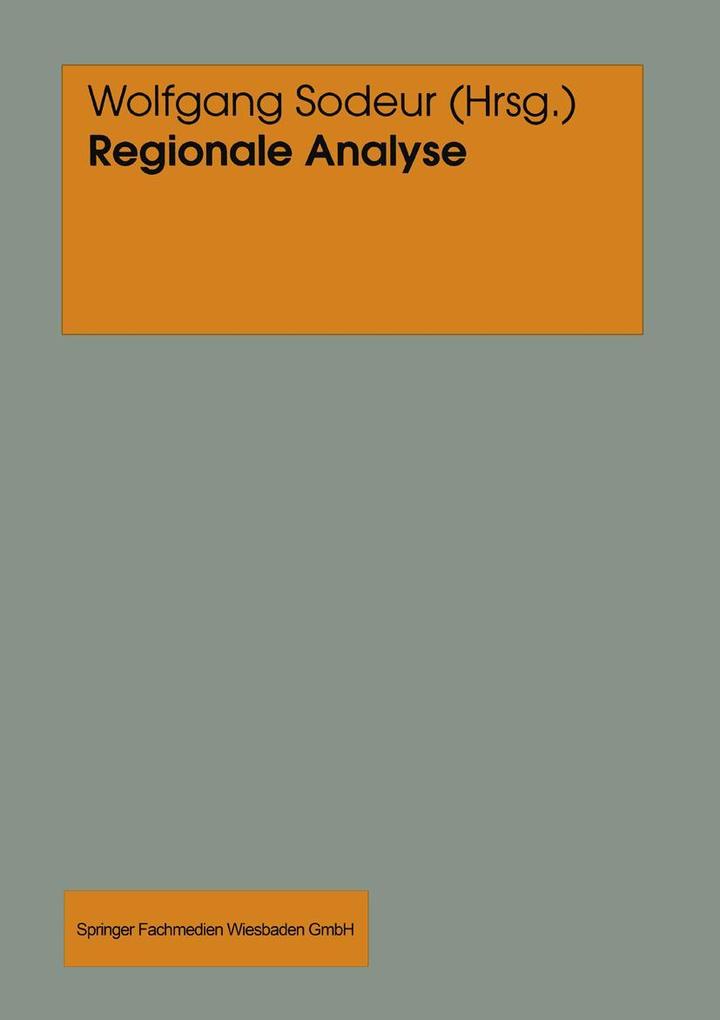 Regionale Analyse mit kleinen Gebietseinheiten
