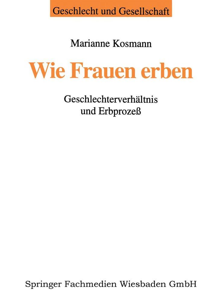 Wie Frauen erben