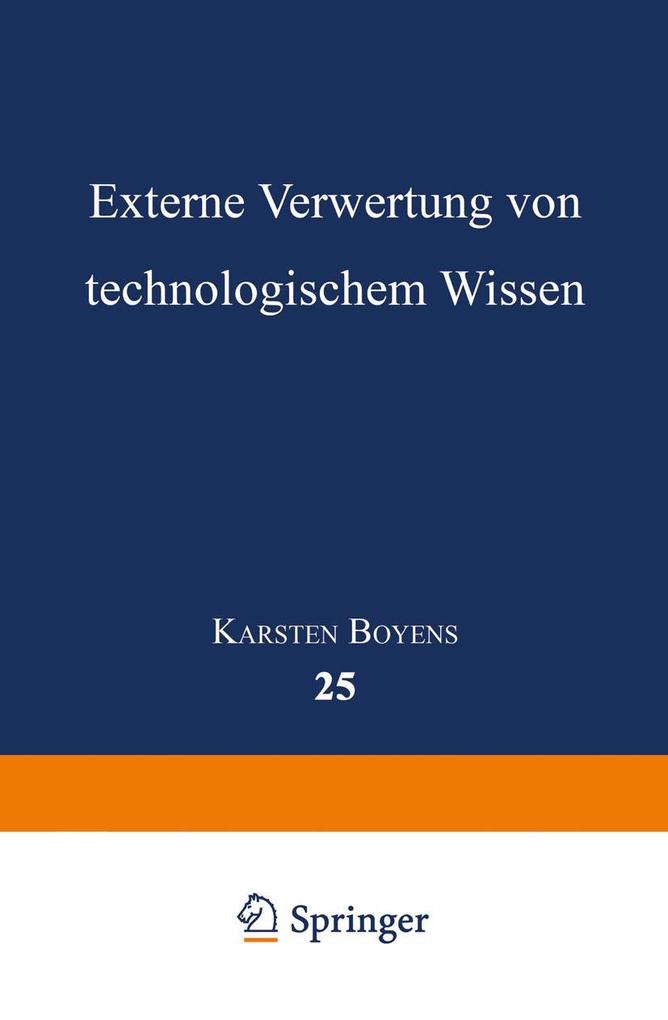 Externe Verwertung von technologischem Wissen