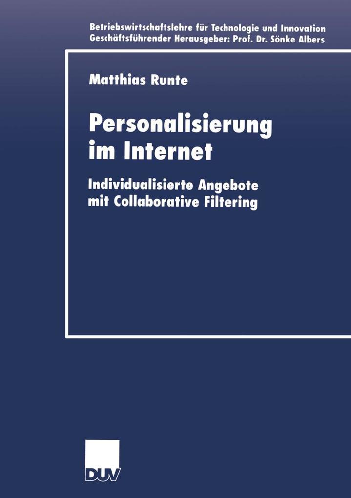 Personalisierung im Internet