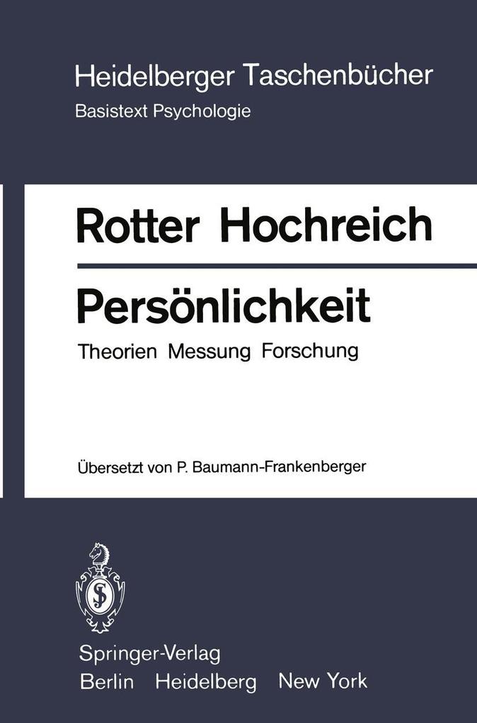 Persönlichkeit