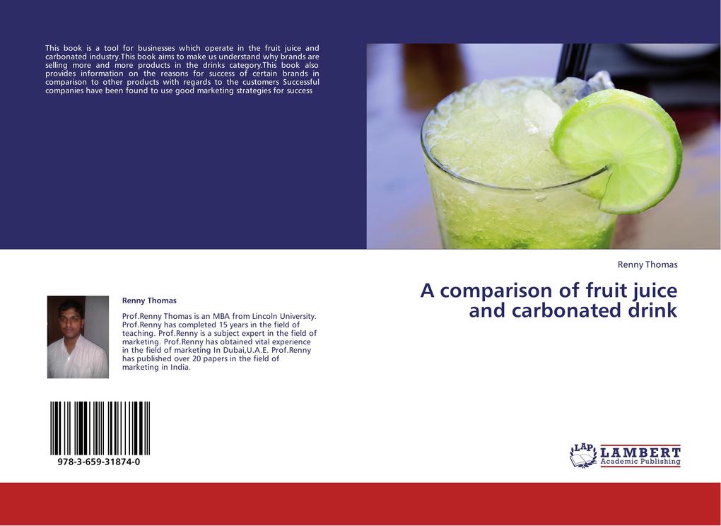 A comparison of fruit juice and carbonated drink