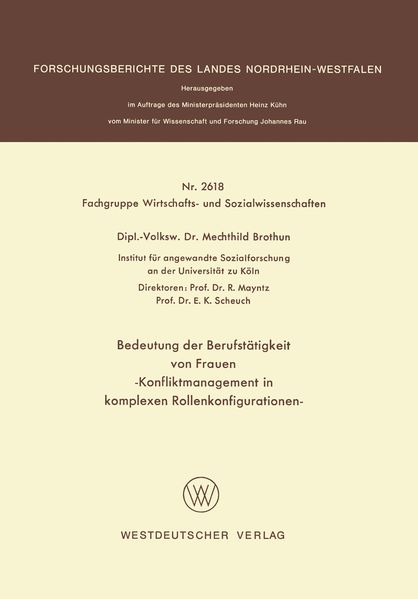 Bedeutung der Berufstätigkeit von Frauen