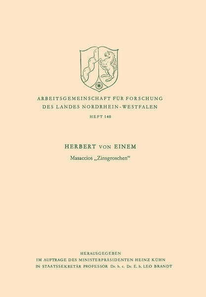 Masaccios 'Zinsgroschen'