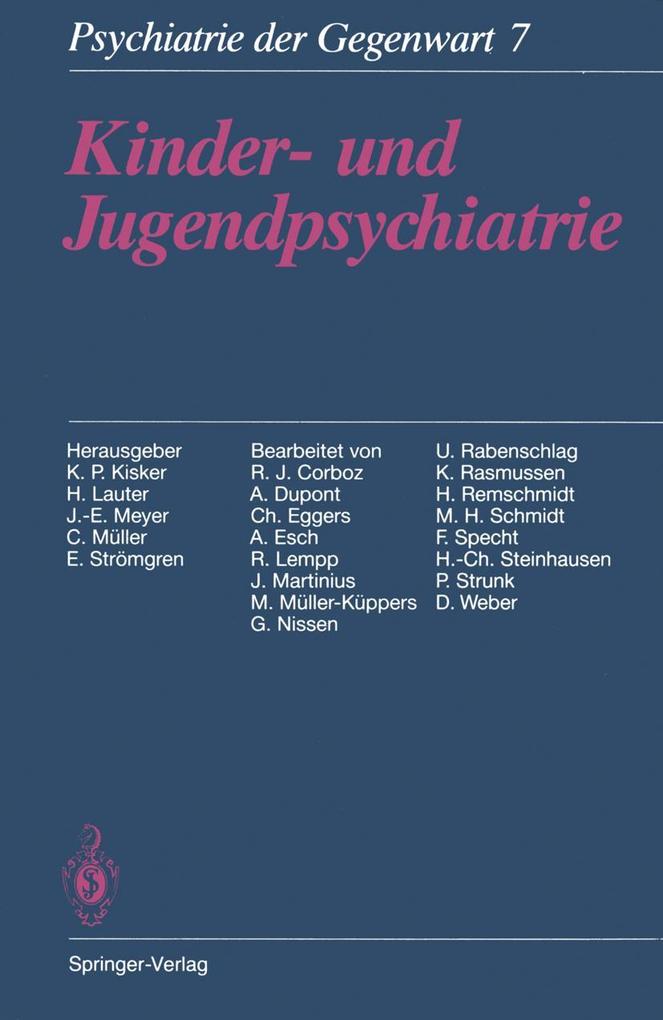 Kinder- und Jugendpsychiatrie