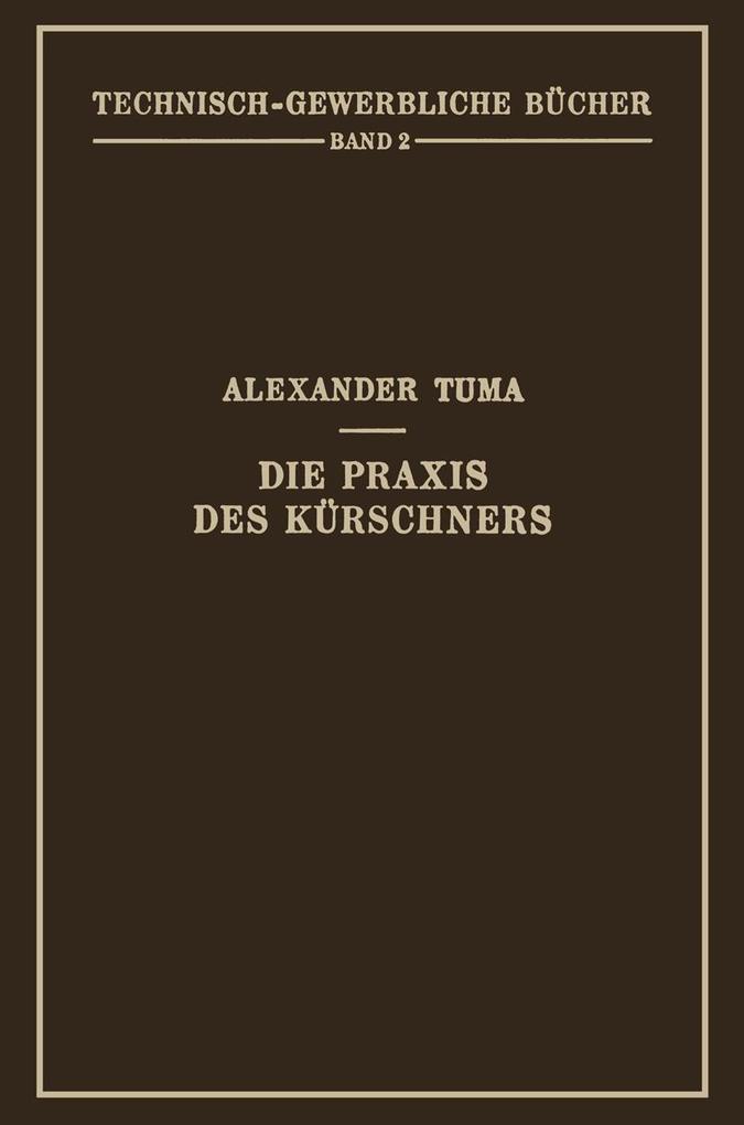 Die Praxis des Kürschners