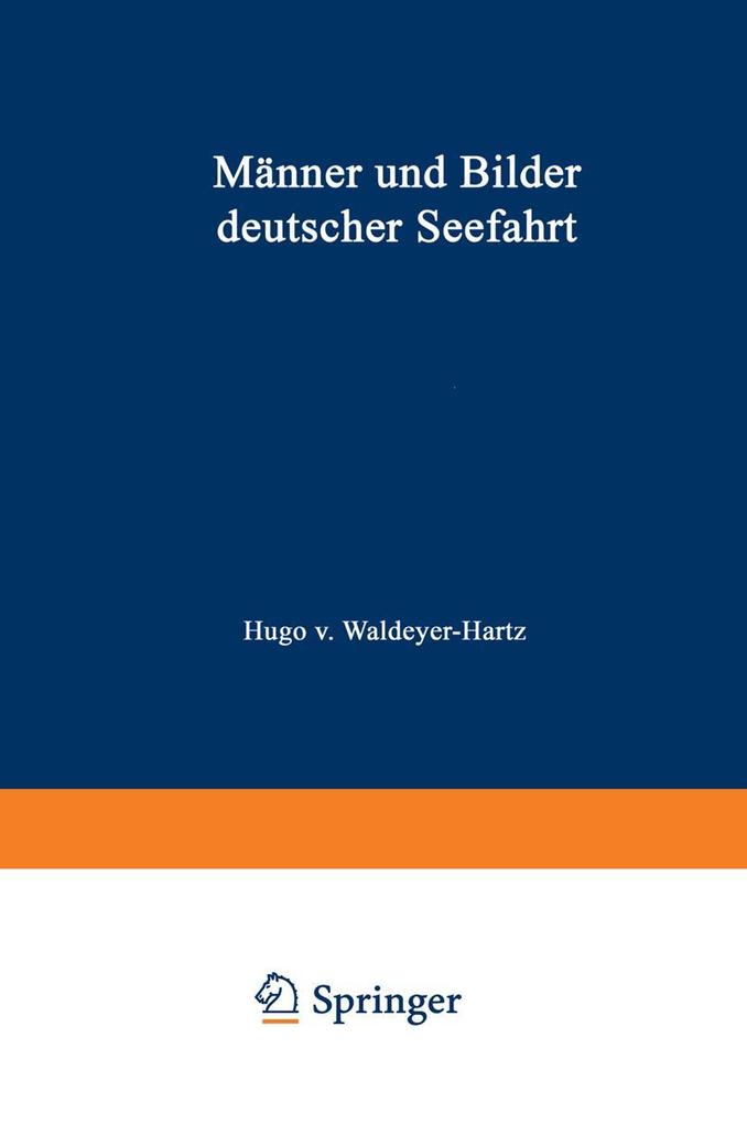 Männer und Bilder deutscher Seefahrt