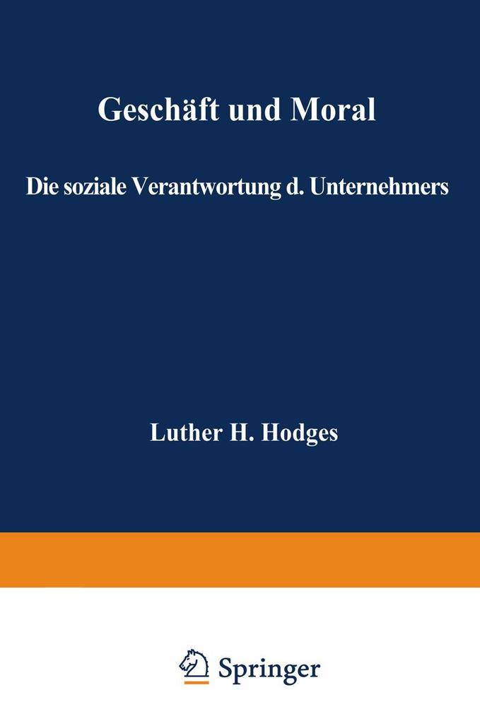 Geschäft und Moral